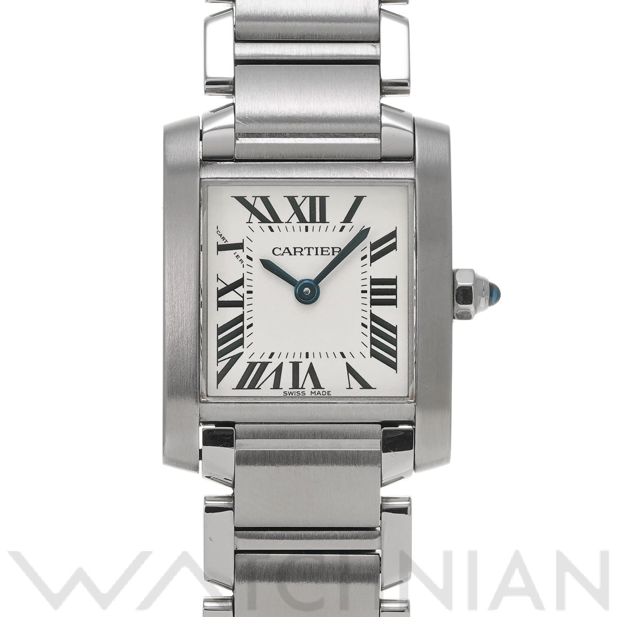 カルティエ / CARTIER タンク フランセーズ SM W51008Q3 シルバー レディース 時計 【中古】【wristwatch】