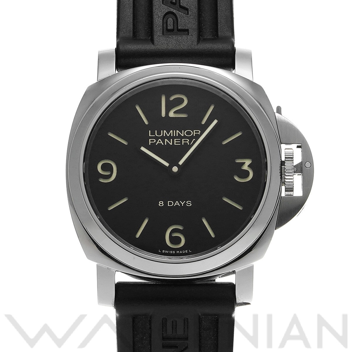 パネライ / PANERAI ルミノール ベース 8デイズ PAM00560 ブラック メンズ 時計 【中古】【wristwatch】