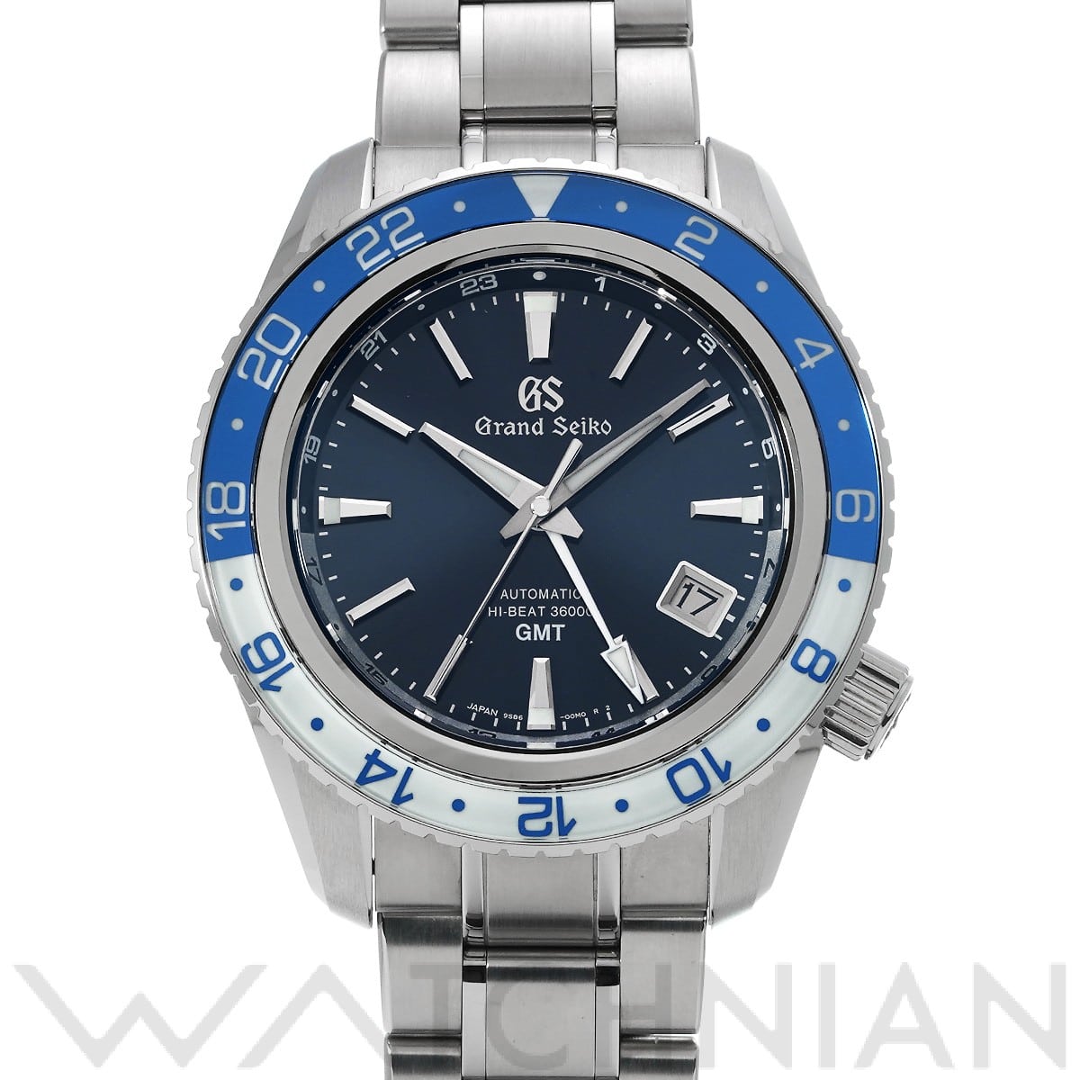 グランドセイコー / Grand Seiko スポーツコレクション メカニカル ハイビート36000 GMT SBGJ237 ミッドナイトブルー メンズ 時計 【中古】【wristwatch】