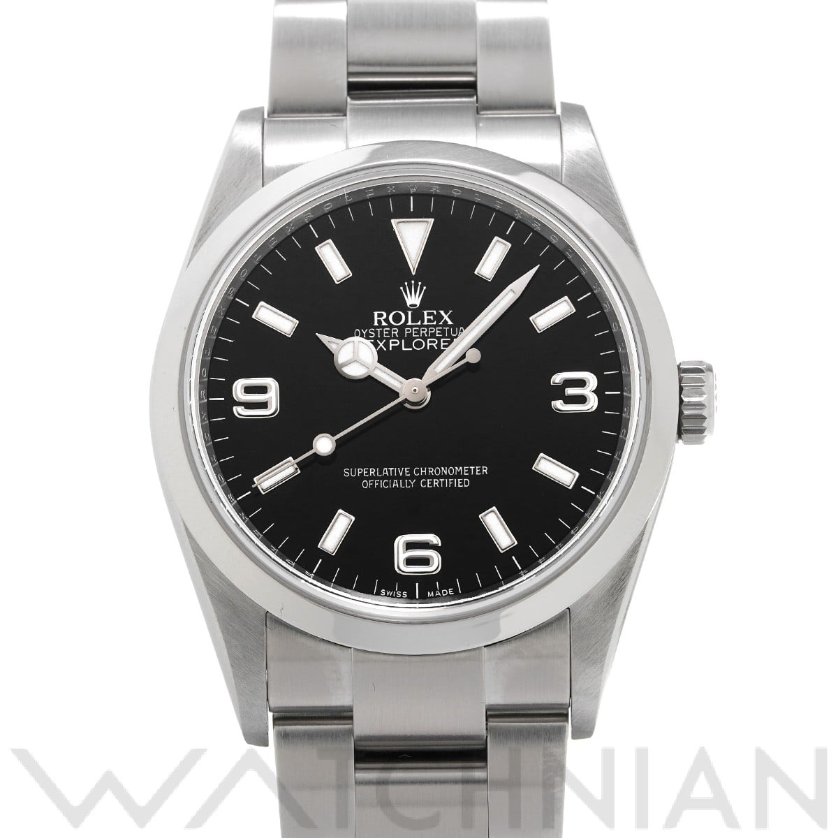 ロレックス エクスプローラー 114270 ブラック メンズ 時計 【中古】【wristwatch】