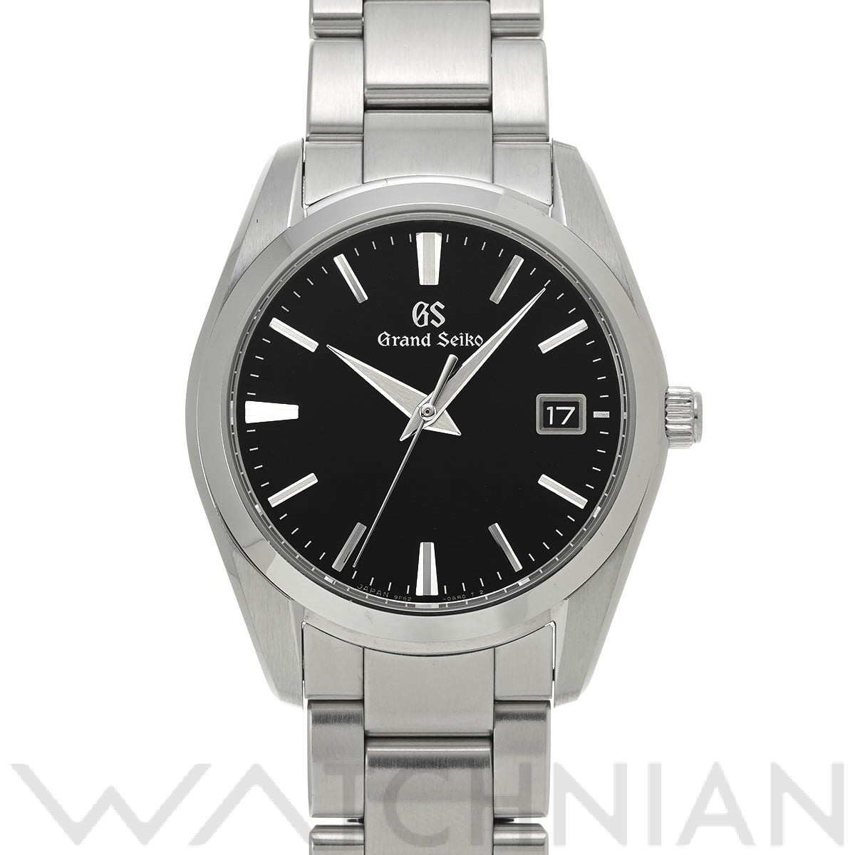 グランドセイコー / Grand Seiko ヘリテージコレクション クォーツ SBGX261 ブラック メンズ 時計 【中古】【wristwatch】