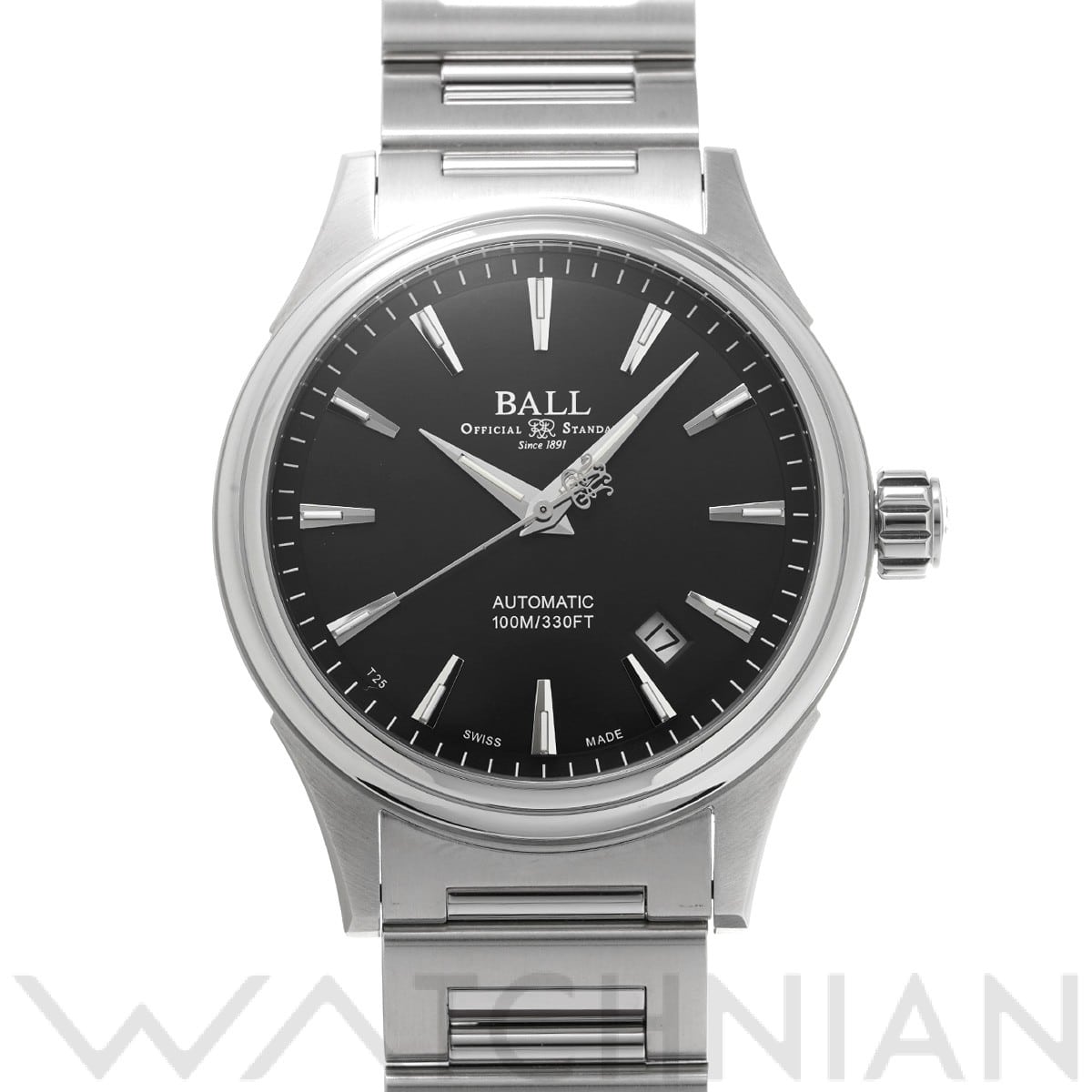 ボールウォッチ / BALLWATCH ストークマン ヴィクトリー NM2098C-S3J-BK ブラック メンズ 時計 【中古】【wristwatch】
