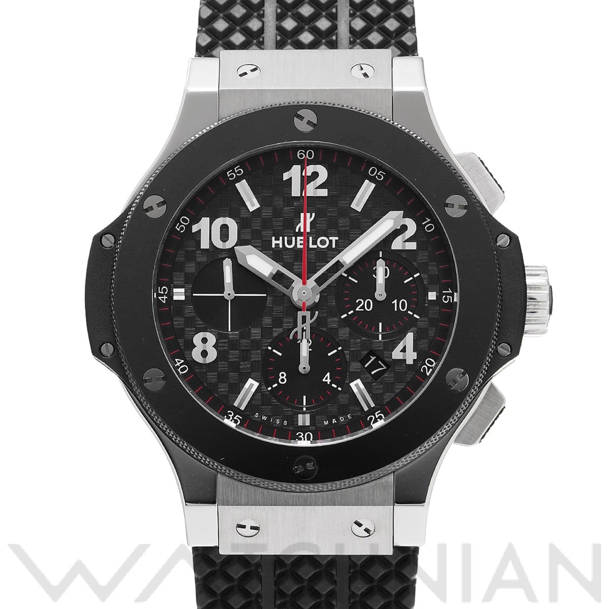 ウブロ / HUBLOT ビッグバン スチール セラミック 301.SB.131.RX ブラックカーボン メンズ 時計 【中古】【wristwatch】