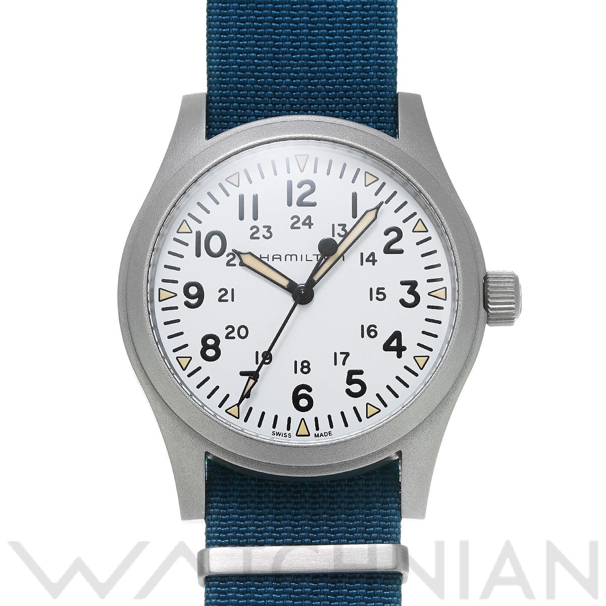 ハミルトン 腕時計 メンズ KHAKI FIELD MECHANICAL カーキ ホワイト ブラウン H69529913 HAMILTON  メンズ腕時計