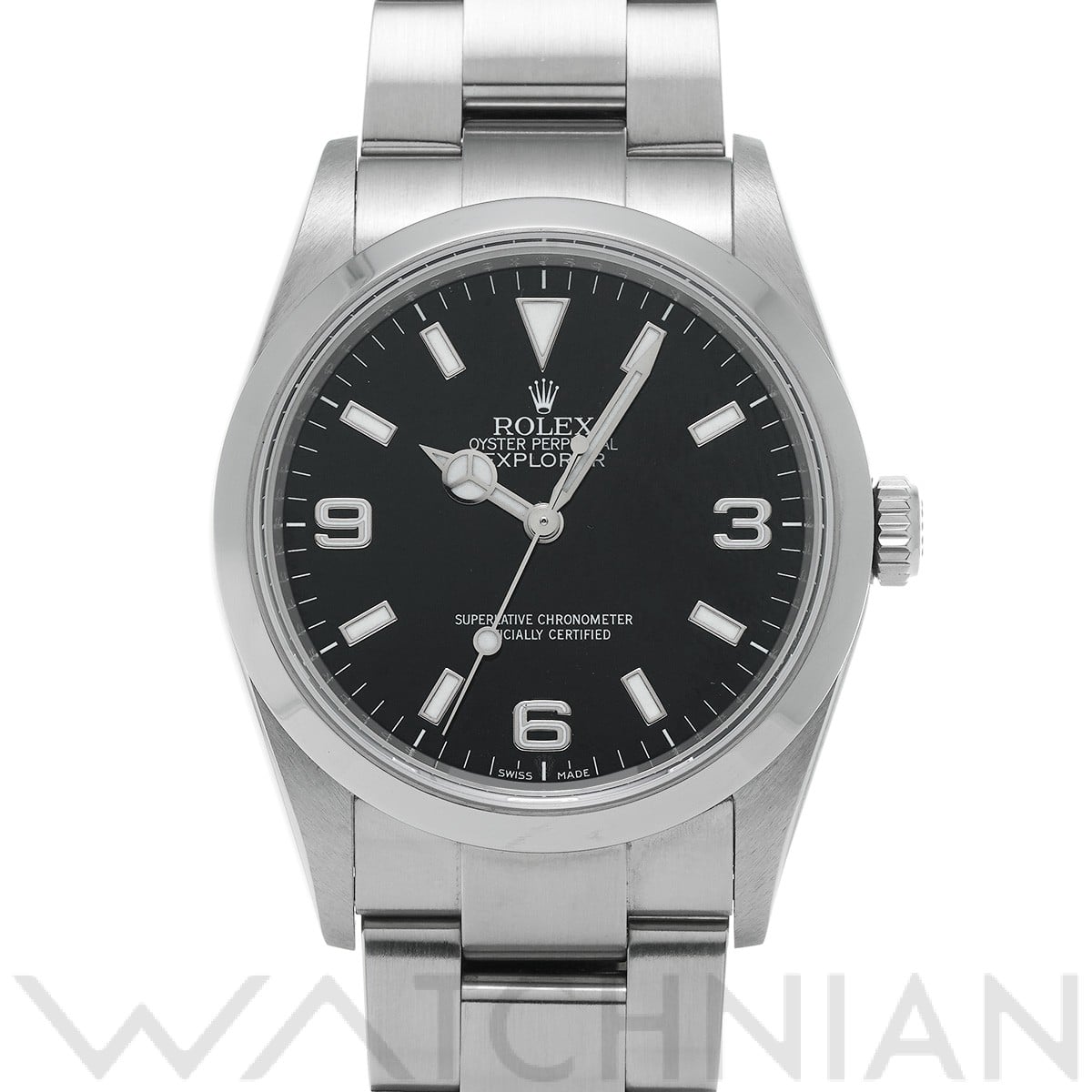 ロレックス エクスプローラー 114270 ブラック メンズ 時計 【中古】【wristwatch】