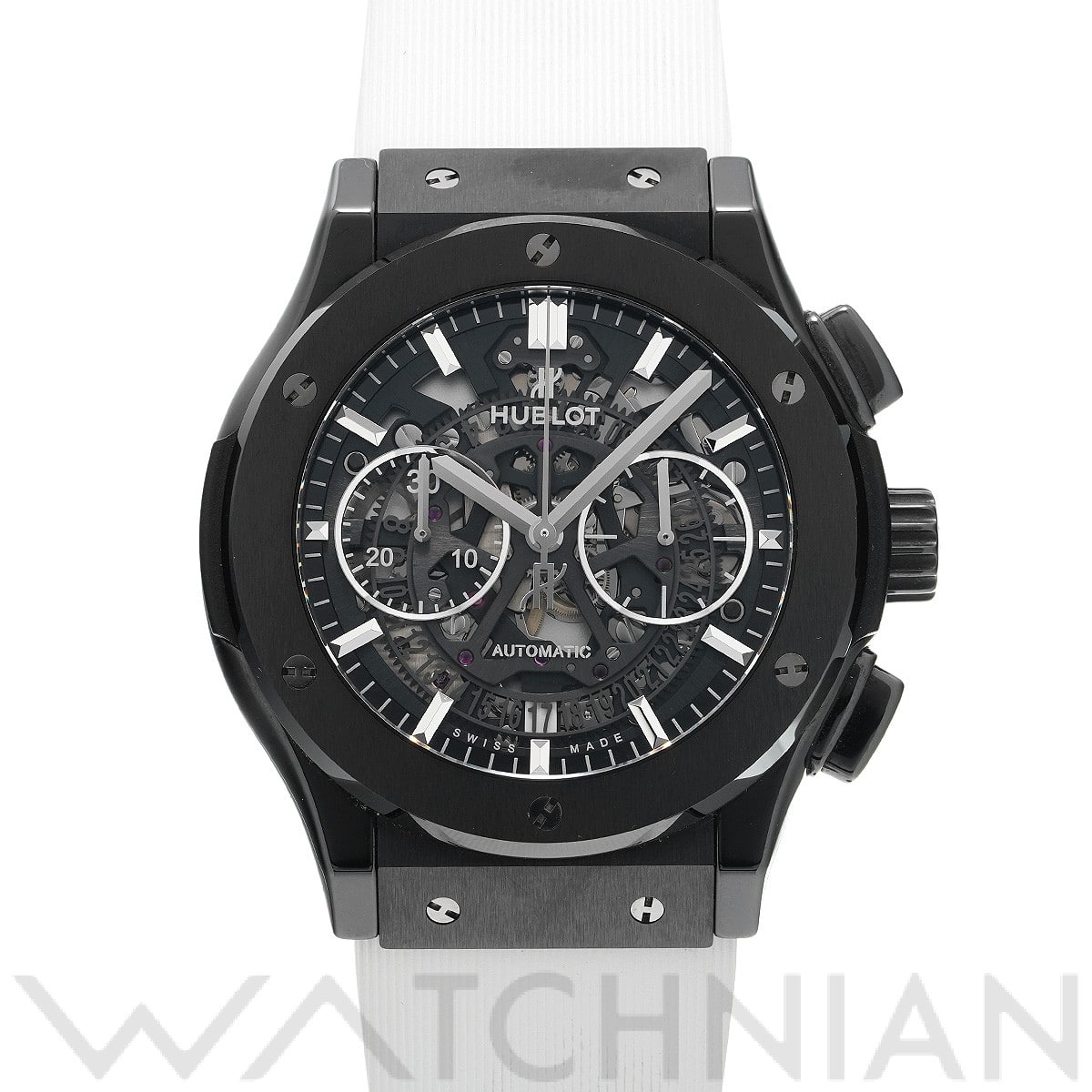ウブロ / HUBLOT クラシックフュージョン アエロフュージョン ブラックマジック 525.CM.0170.RX スケルトン メンズ 時計 【中古】【wristwatch】