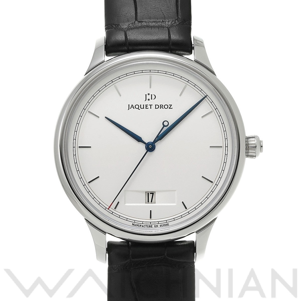 ジャケ ドロー ジャケ・ドロー グラン ウール J017510240 ホワイト メンズ 時計 【中古】【wristwatch】