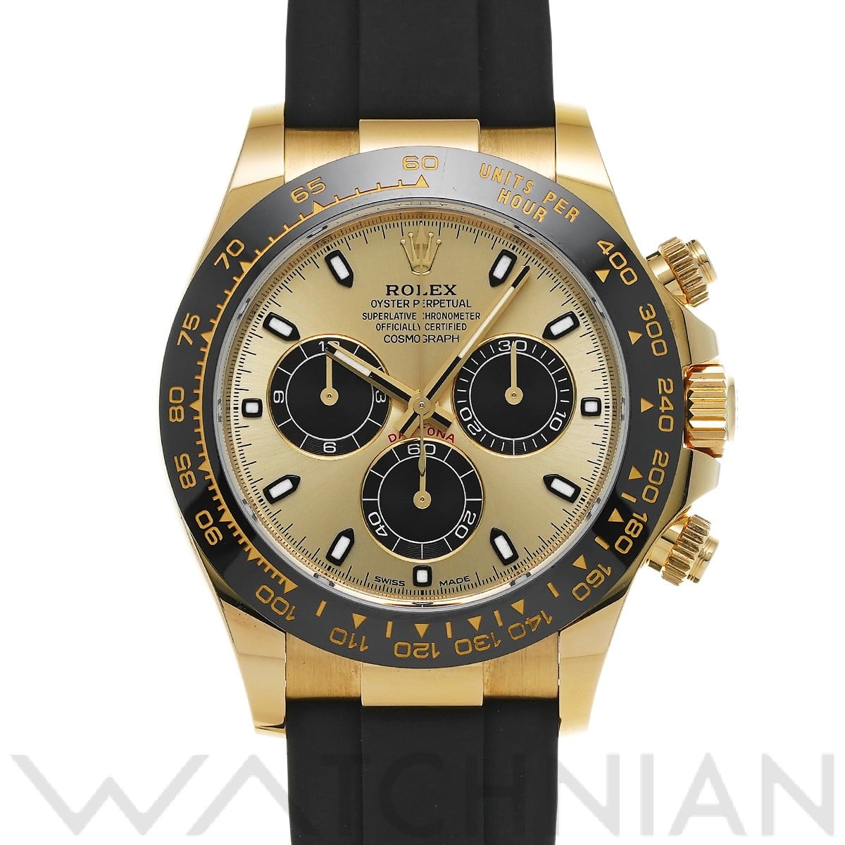 ロレックス コスモグラフ デイトナ 116518LN シャンパン/ブラック メンズ 時計 【中古】【wristwatch】