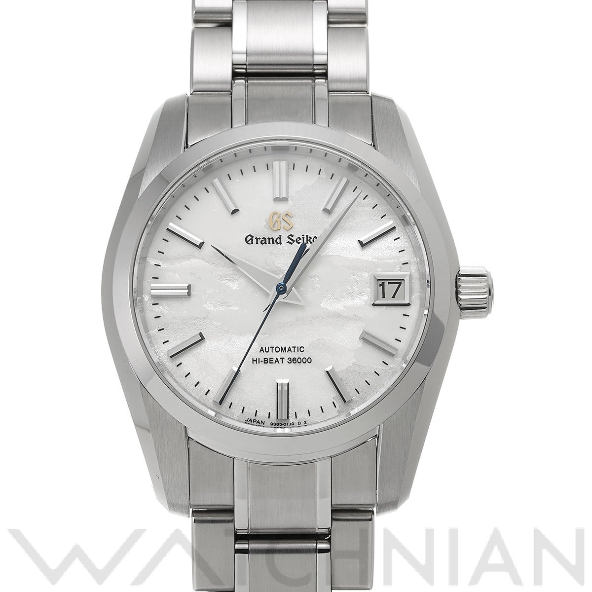 グランドセイコー ヘリテージコレクション メカニカル ハイビート36000 キャリバー9S 25th SBGH311 シルバー メンズ 時計 【中古】【wristwatch】