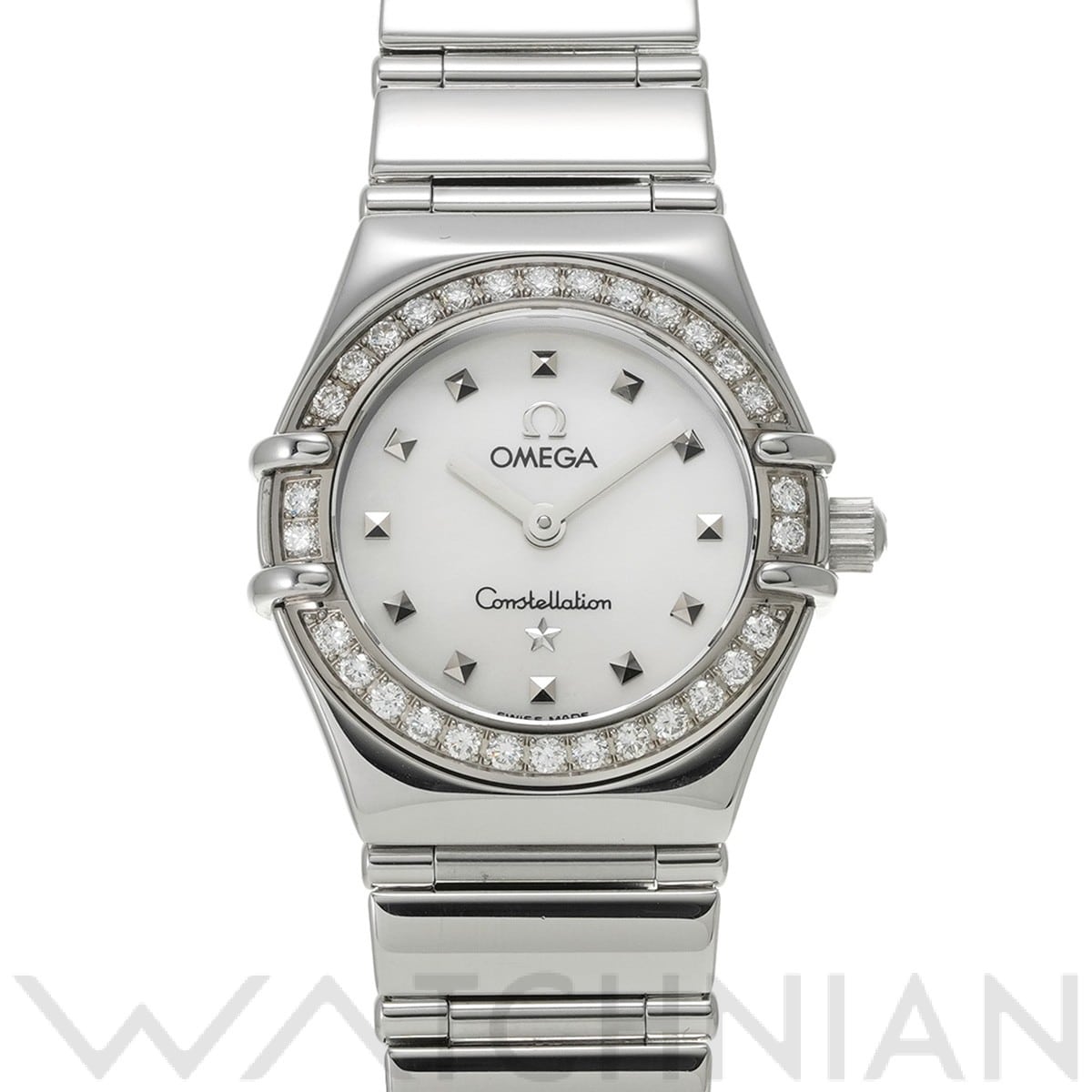 オメガ / OMEGA コンステレーション ミニ マイチョイス 1465.71 ホワイトシェル レディース 時計 【中古】【wristwatch】