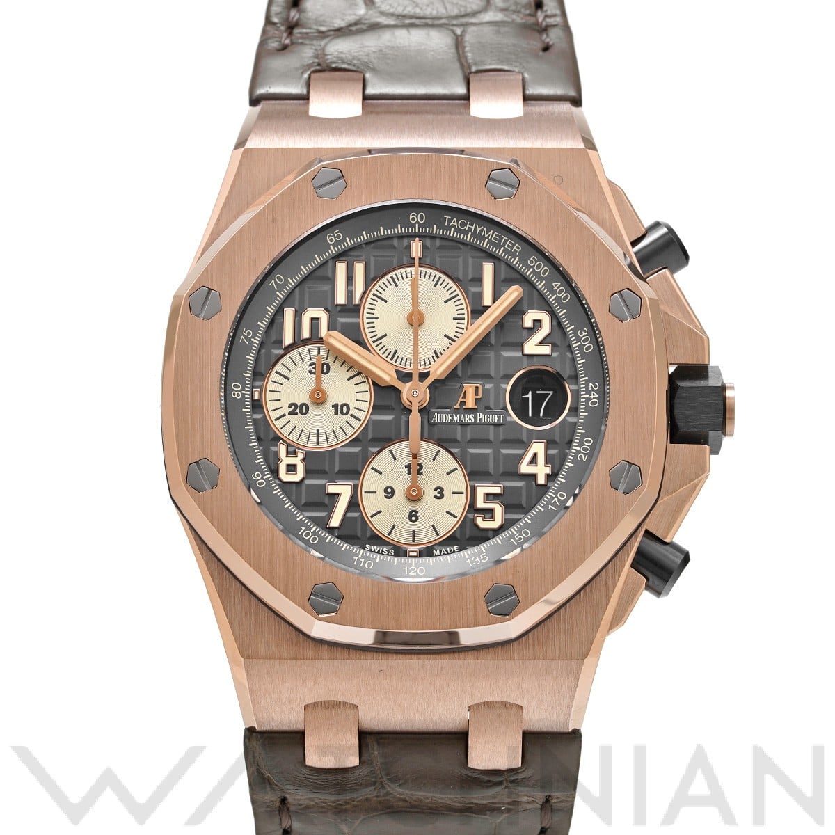 オーデマ ピゲ ロイヤルオーク オフショア クロノグラフ 26470OR.OO.A125CR.01 グレールテニウム/アイボリー メンズ 時計 【中古】【wristwatch】