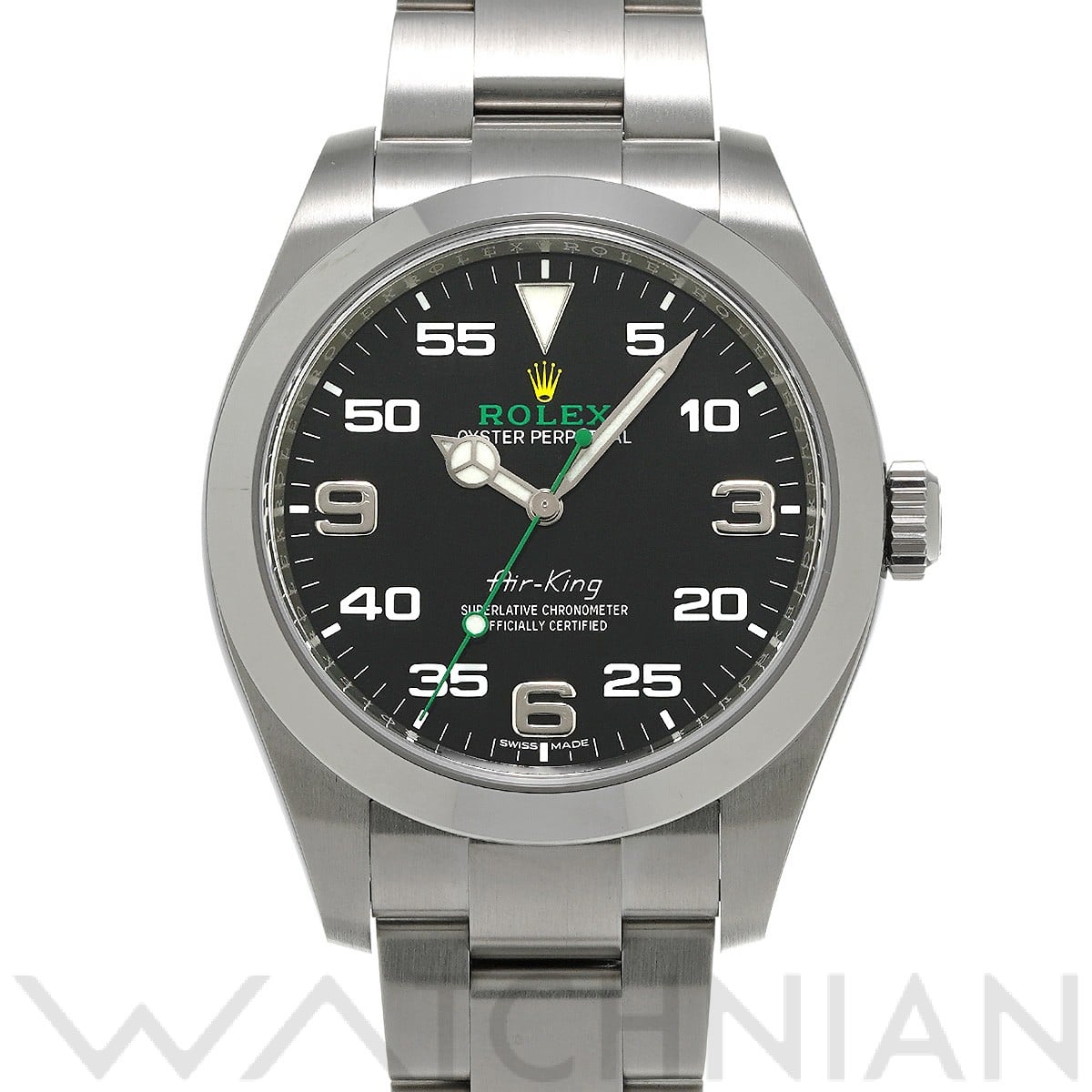 ロレックス / ROLEX エアキング 116900 ブラック メンズ 時計 【中古】【wristwatch】