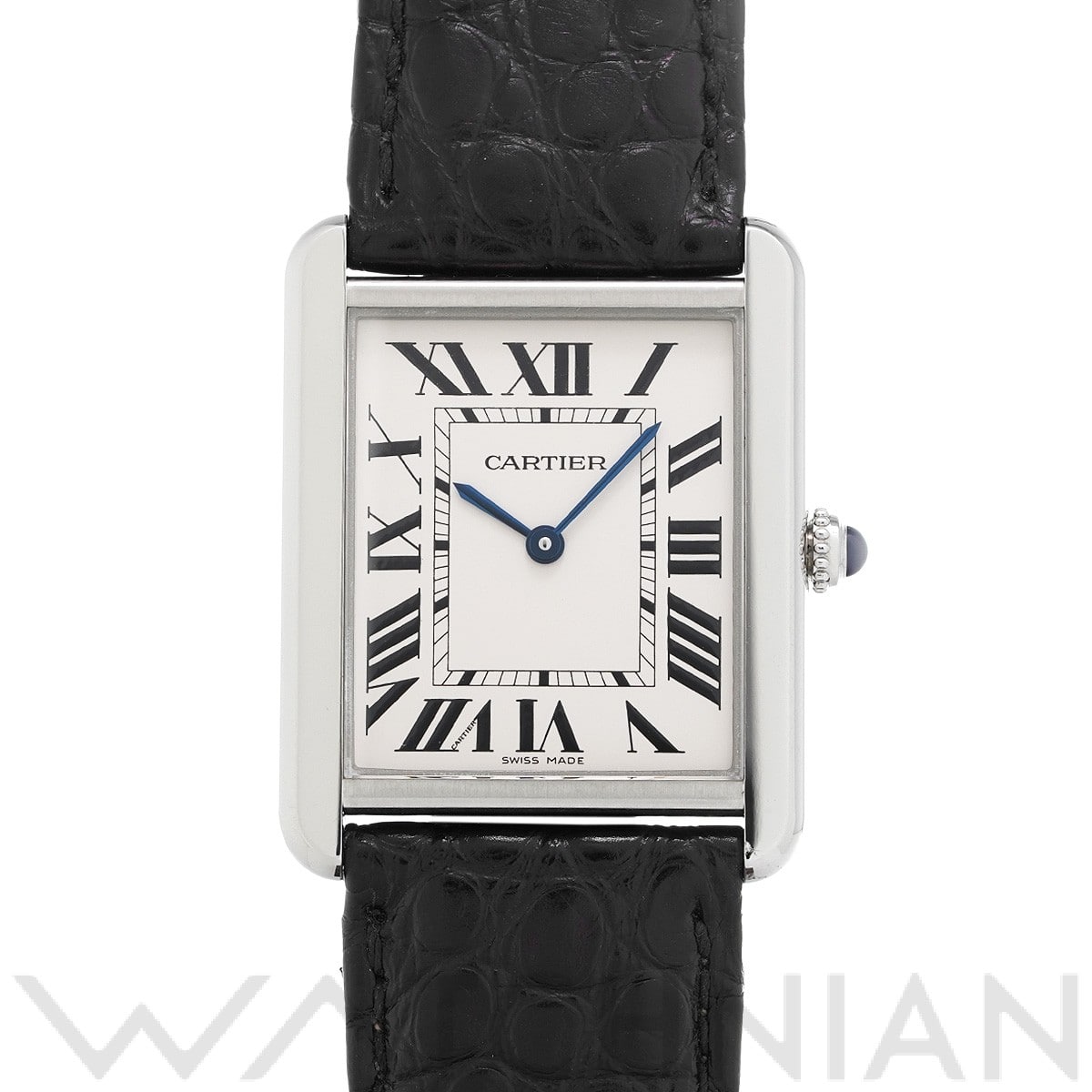 カルティエ / CARTIER タンク ソロ LM W5200003 シルバー メンズ 時計 【中古】【wristwatch】