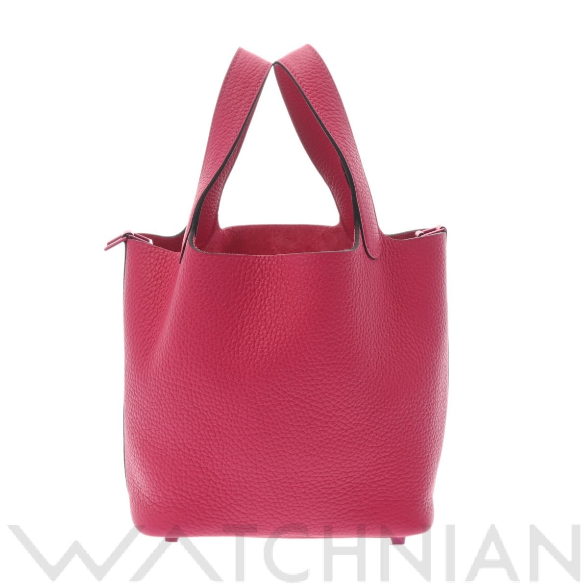 エルメス / HERMES ピコタン ロック PM モノクローム ローズメキシコ/パラジウム金具 トリヨンクレマンス レディース バッグ 【新品】【bag】