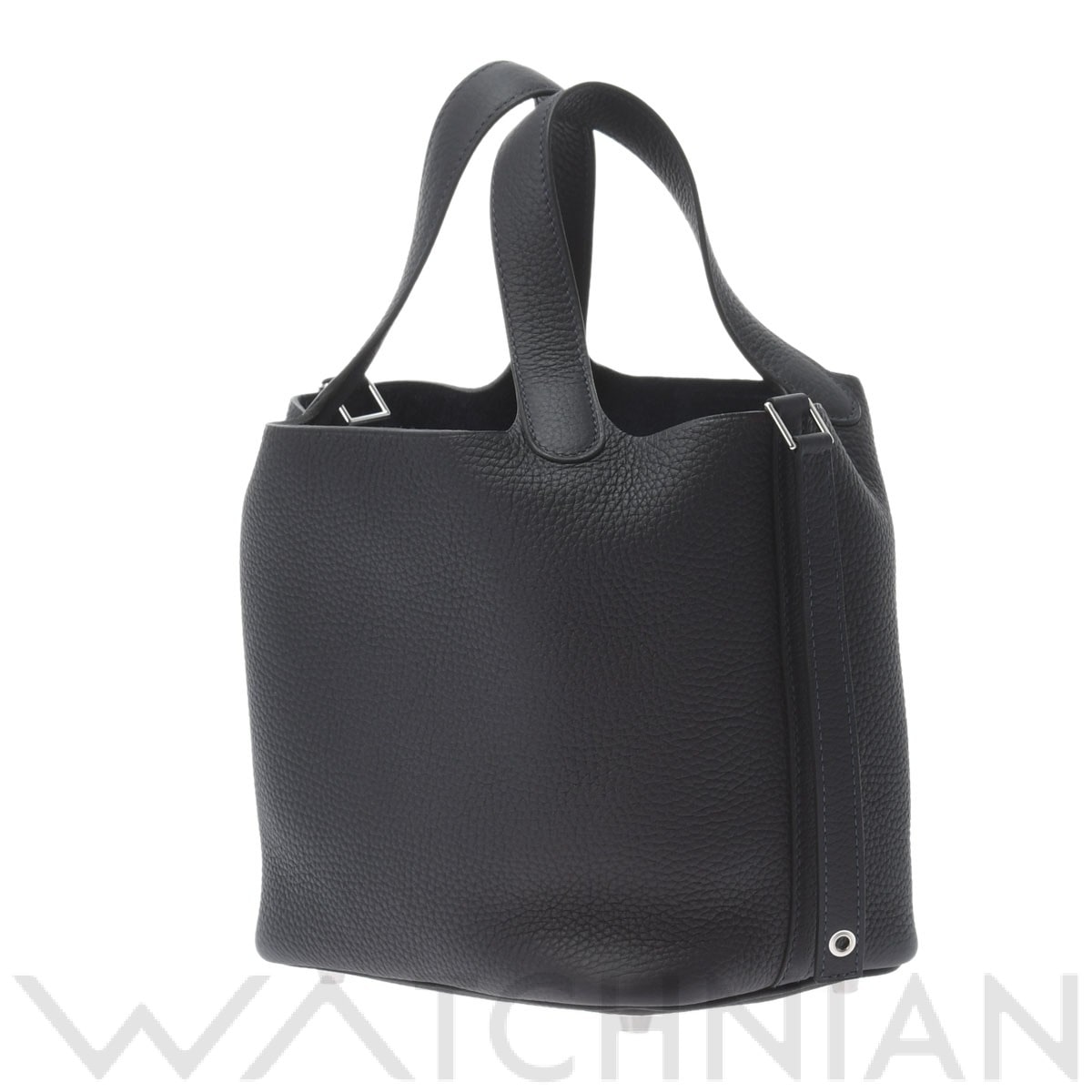 エルメス / HERMES ピコタン ロック PM ブルーニュイ/パラジウム金具 トリヨンクレマンス レディース バッグ 【未使用】【bag】