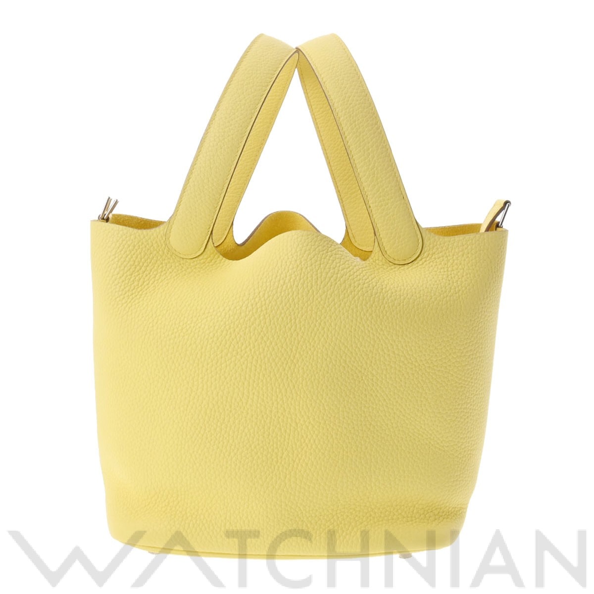 エルメス / HERMES ピコタンロック MM リモンチェッロ/パラジウム金具 トリヨンクレマンス レディース バッグ 【未使用】【bag】