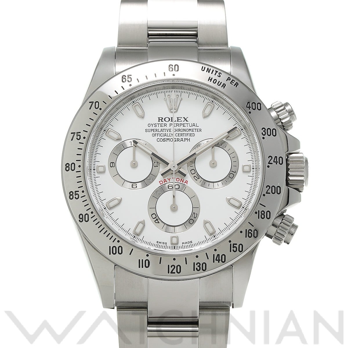 ロレックス コスモグラフ デイトナ 116520 ホワイト メンズ 時計 【中古】【wristwatch】