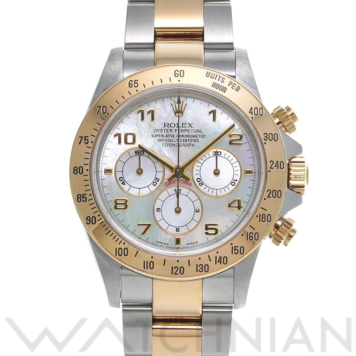 ロレックス / ROLEX コスモグラフ デイトナ 16523NA ホワイトシェル メンズ 時計 【中古】【wristwatch】