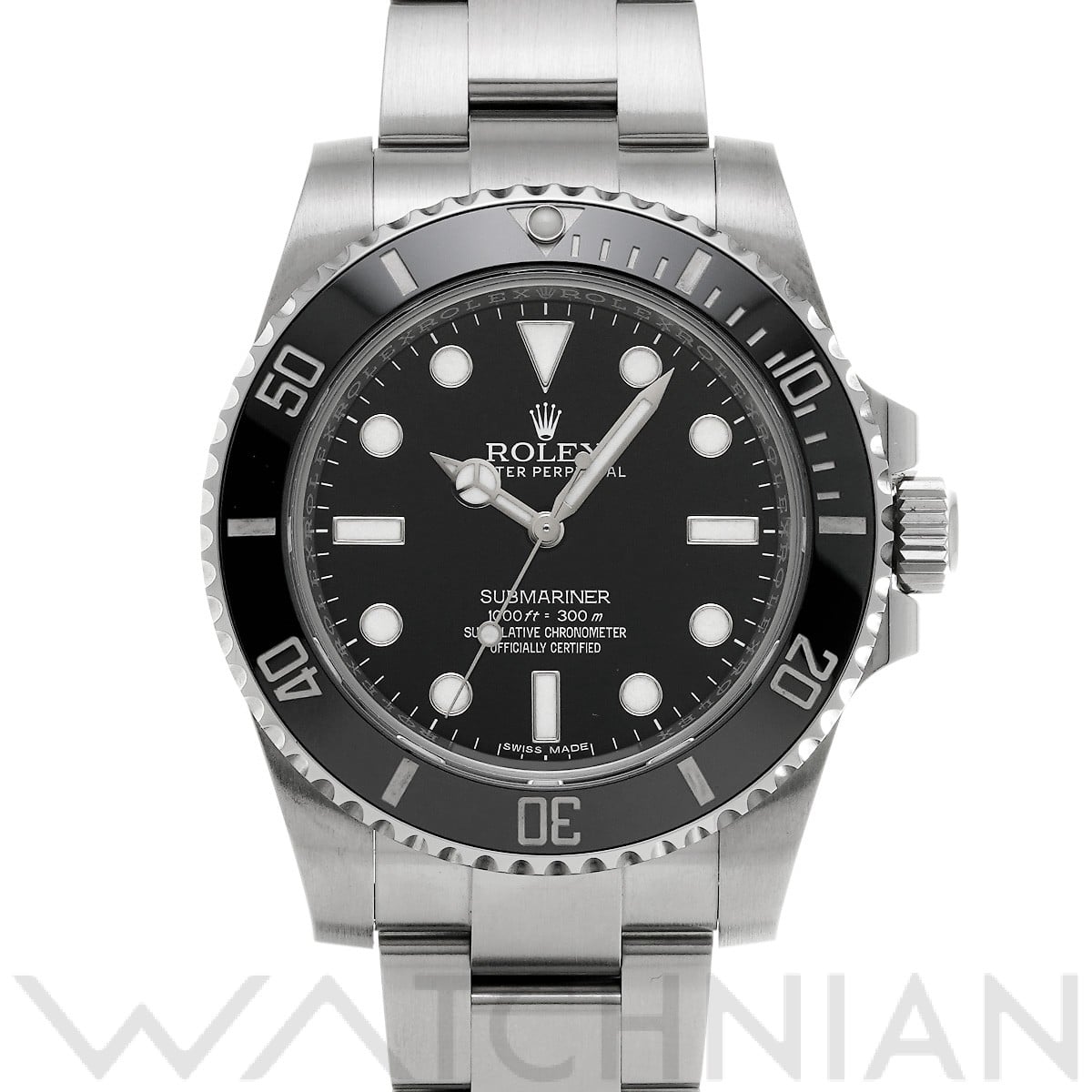 ロレックス サブマリーナ 114060 ブラック メンズ 時計 【中古】【wristwatch】