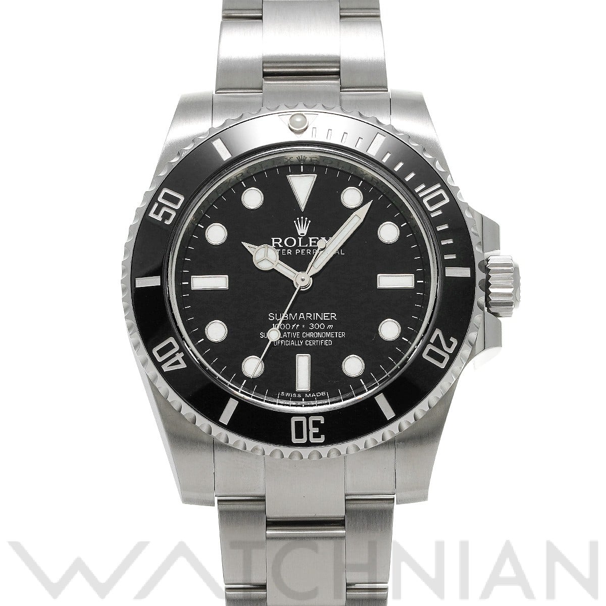 ロレックス サブマリーナ 114060 ブラック メンズ 時計 【中古】【wristwatch】