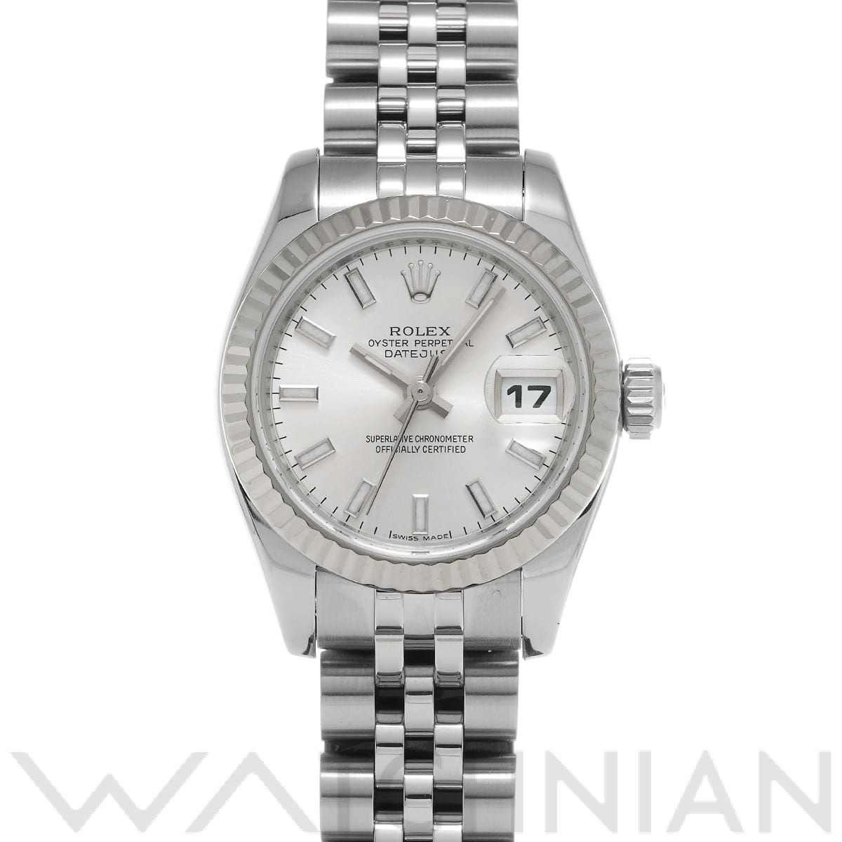 ロレックス デイトジャスト 179174 シルバー レディース 時計 【中古】【wristwatch】