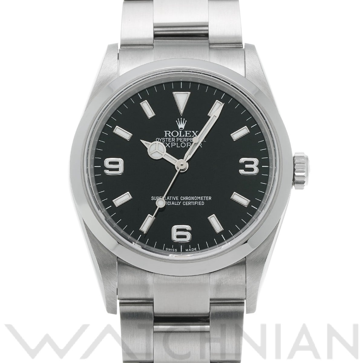 ロレックス エクスプローラー 114270 ブラック メンズ 時計 【中古】【wristwatch】