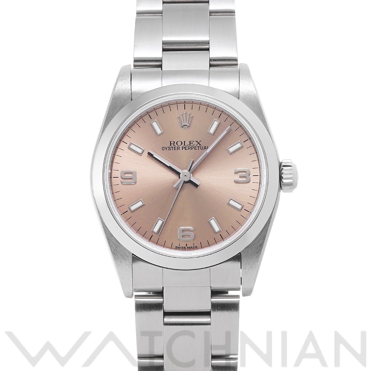ロレックス / ROLEX オイスターパーペチュアル 77080 ピンク ユニセックス 時計 【中古】【wristwatch】