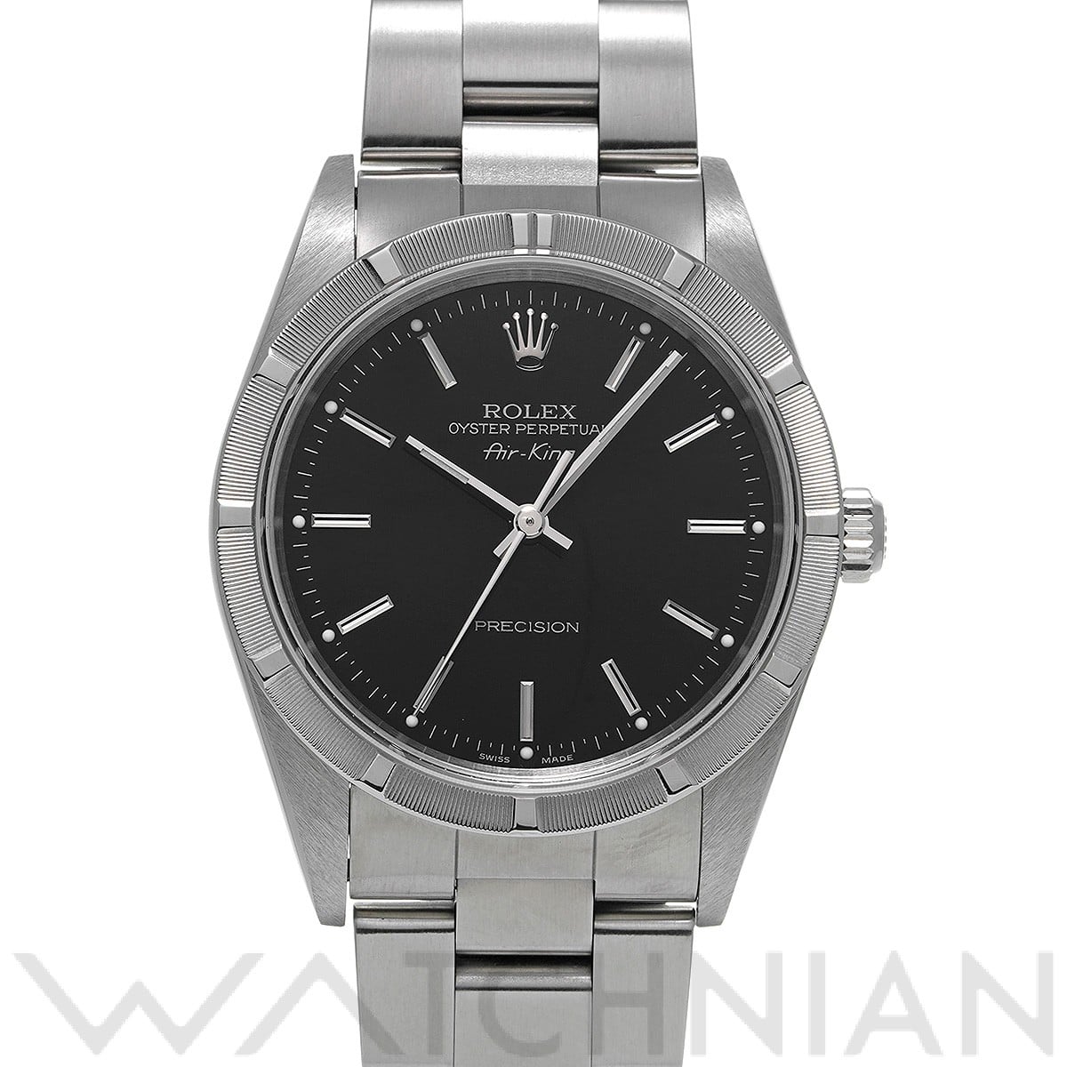 ロレックス / ROLEX エアキング 14010M ブラック メンズ 時計 【中古】【wristwatch】