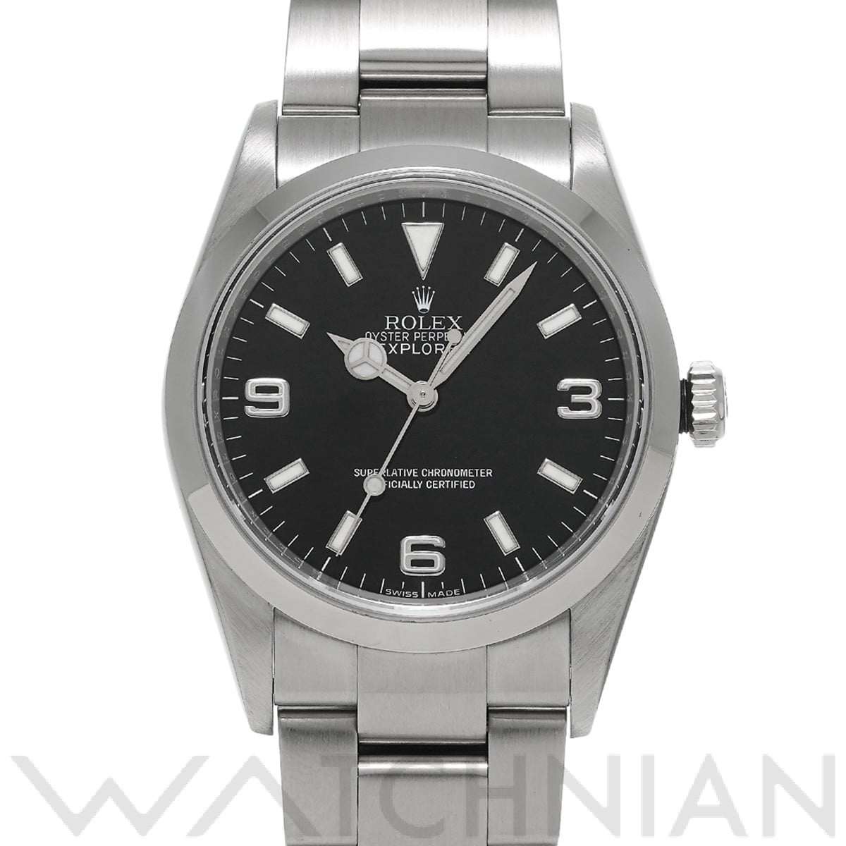 ロレックス エクスプローラー 114270 ブラック メンズ 時計 【中古】【wristwatch】