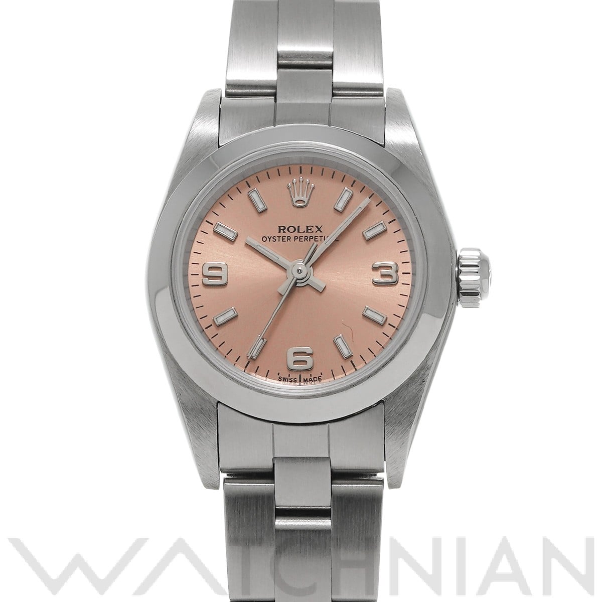 ロレックス / ROLEX オイスターパーペチュアル 76080 ピンク レディース 時計 【中古】【wristwatch】