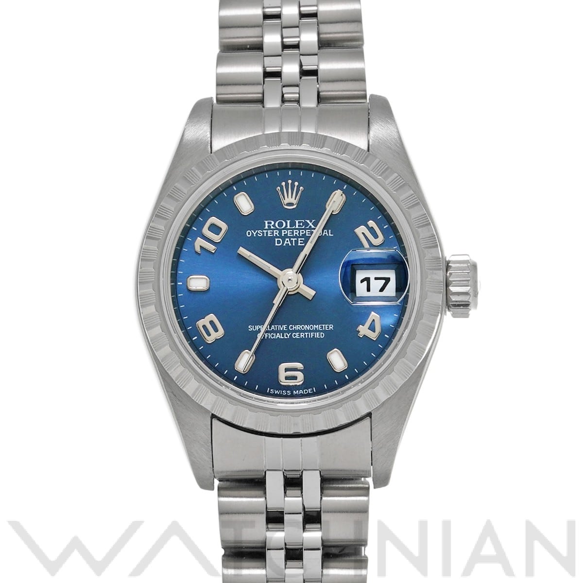 ロレックス / ROLEX オイスターパーペチュアル デイト 79240 ブルー レディース 時計 【中古】【wristwatch】