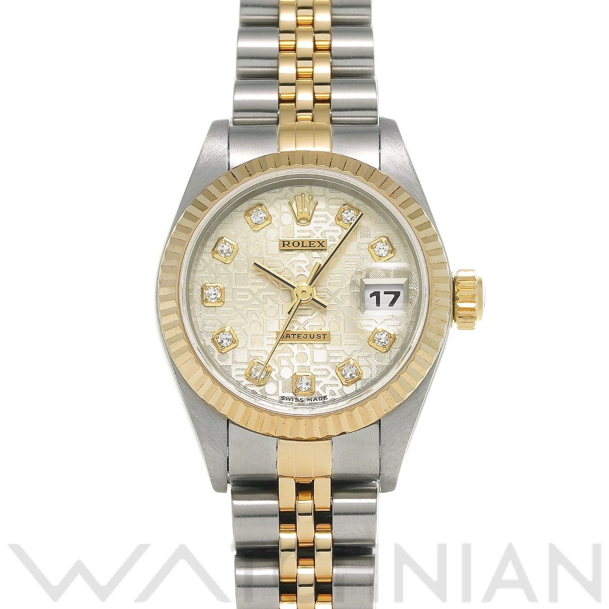 ロレックス デイトジャスト 79173G シルバーコンピュータ/ダイヤモンド レディース 時計 【中古】【wristwatch】