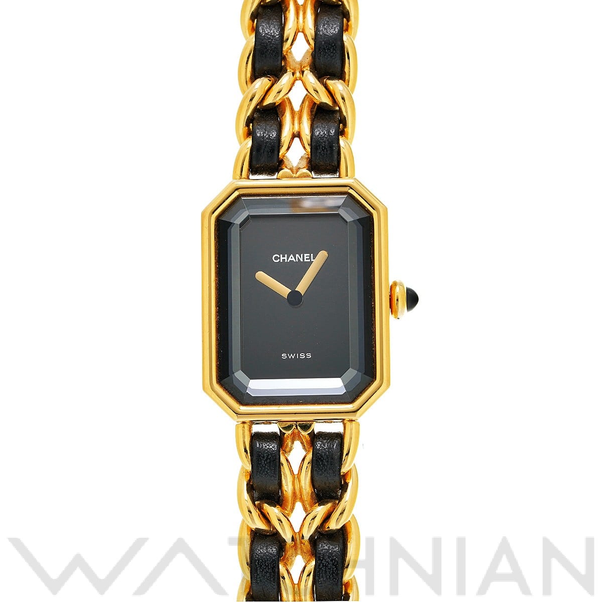 シャネル / CHANEL プルミエール M H0001 ブラック レディース 時計 【中古】【wristwatch】