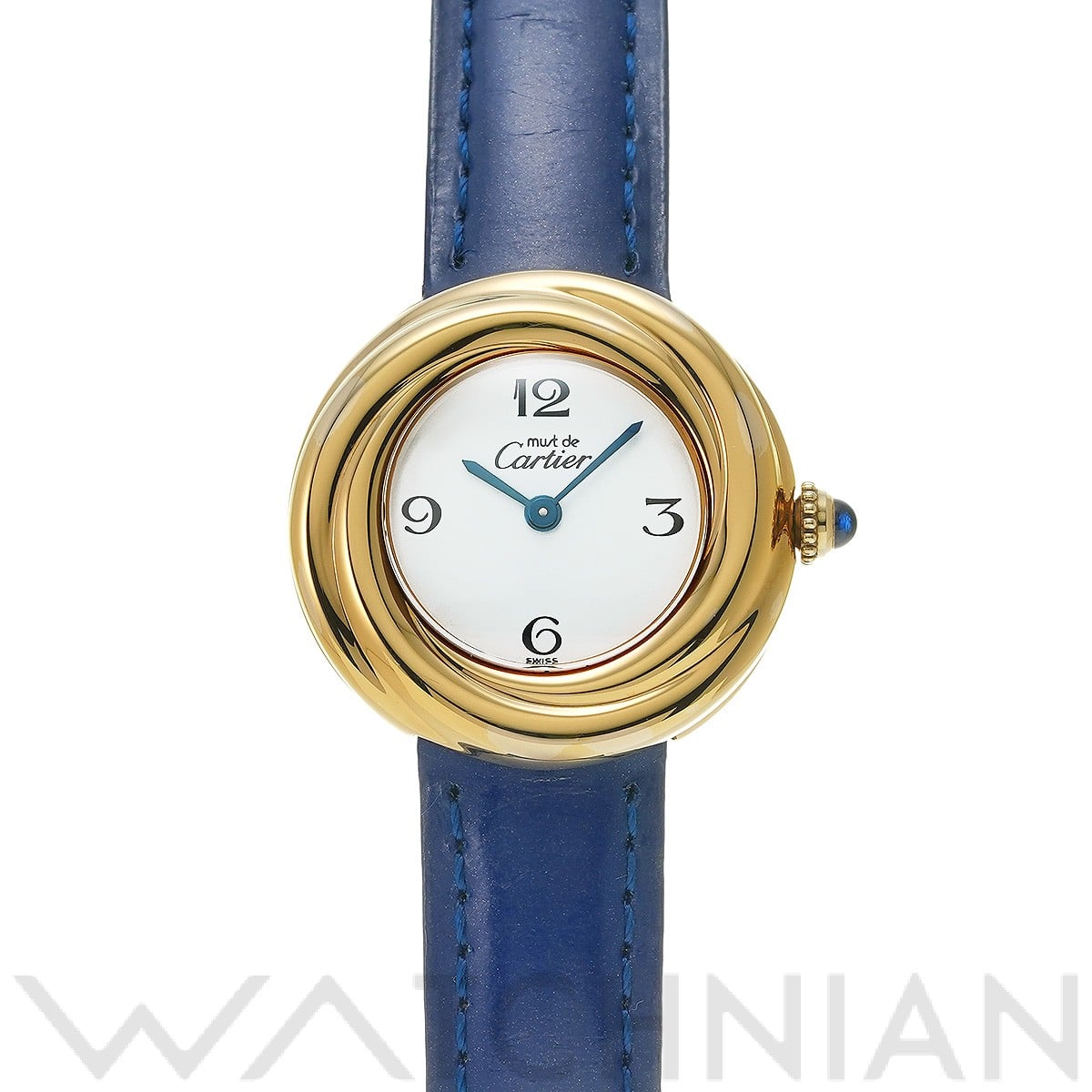 カルティエ / CARTIER マスト トリニティ W1010844 ホワイト レディース 時計 【中古】【wristwatch】