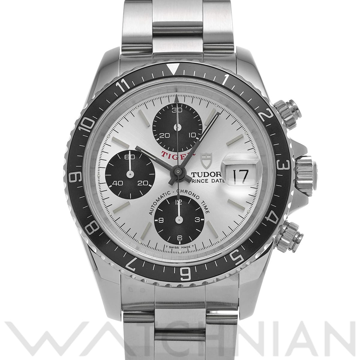 チューダー / チュードル クロノタイム タイガー 79270 シルバー/ブラック メンズ 時計 【中古】【wristwatch】
