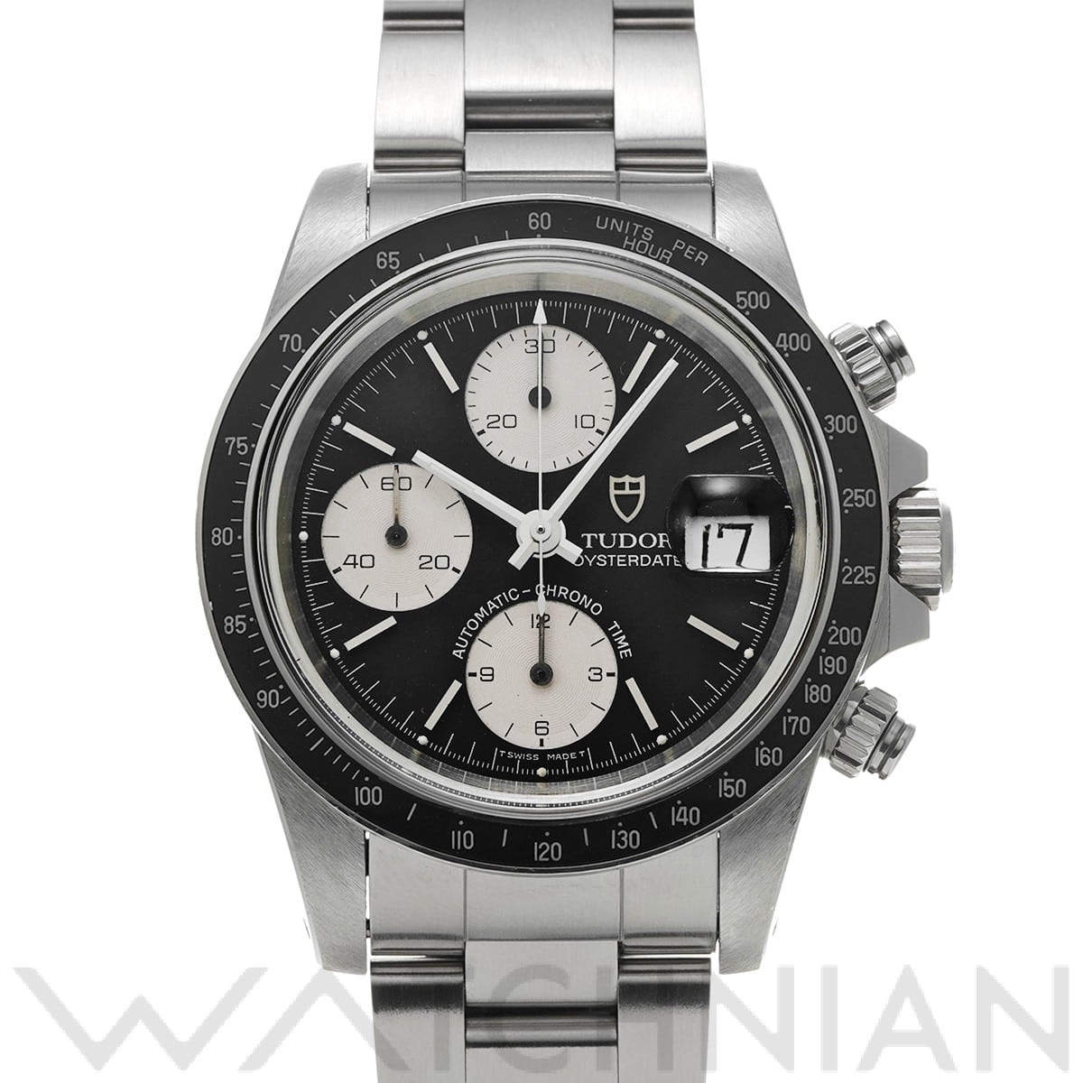 チューダー / チュードル クロノタイム 79160 ブラック/シルバー メンズ 時計 【中古】【wristwatch】