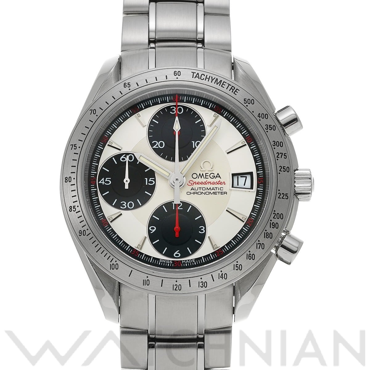 オメガ / OMEGA スピードマスター デイト 3211.31 ホワイト/ブラック メンズ 時計 【中古】【wristwatch】