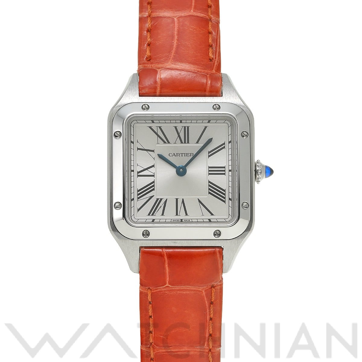 カルティエ / CARTIER サントス デュモン SM WSSA0023 シルバー レディース 時計 【中古】【wristwatch】