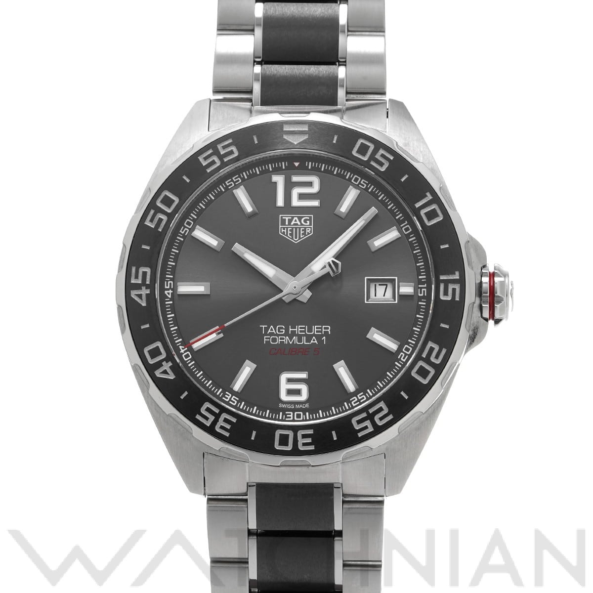 タグ ホイヤー / TAG HEUER フォーミュラ1 キャリバー5 WAZ2011.BA0843 グレー メンズ 時計 【中古】【wristwatch】