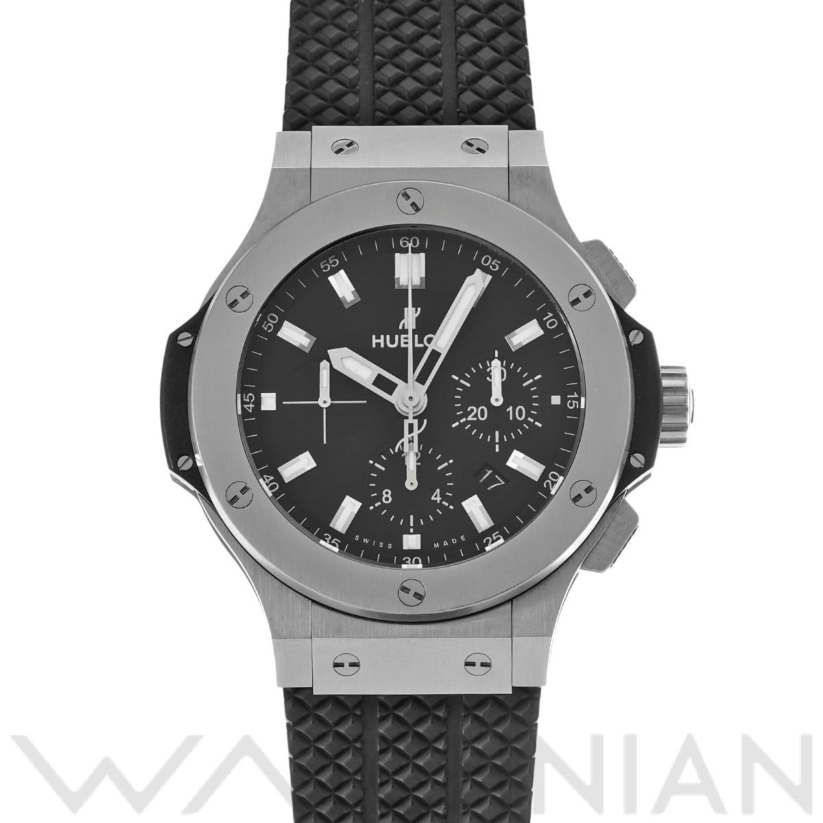 ウブロ / HUBLOT ビッグバン スチール 301.SX.1170.RX ブラック メンズ 時計 【中古】【wristwatch】