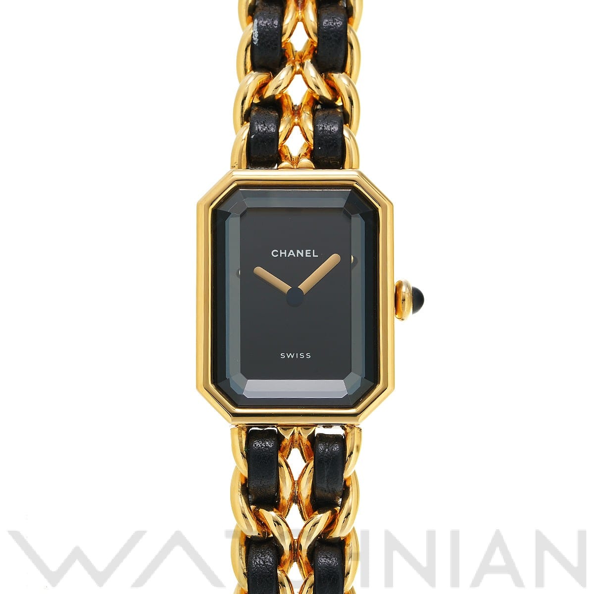 シャネル / CHANEL プルミエール M H0001 ブラック レディース 時計 【中古】【wristwatch】