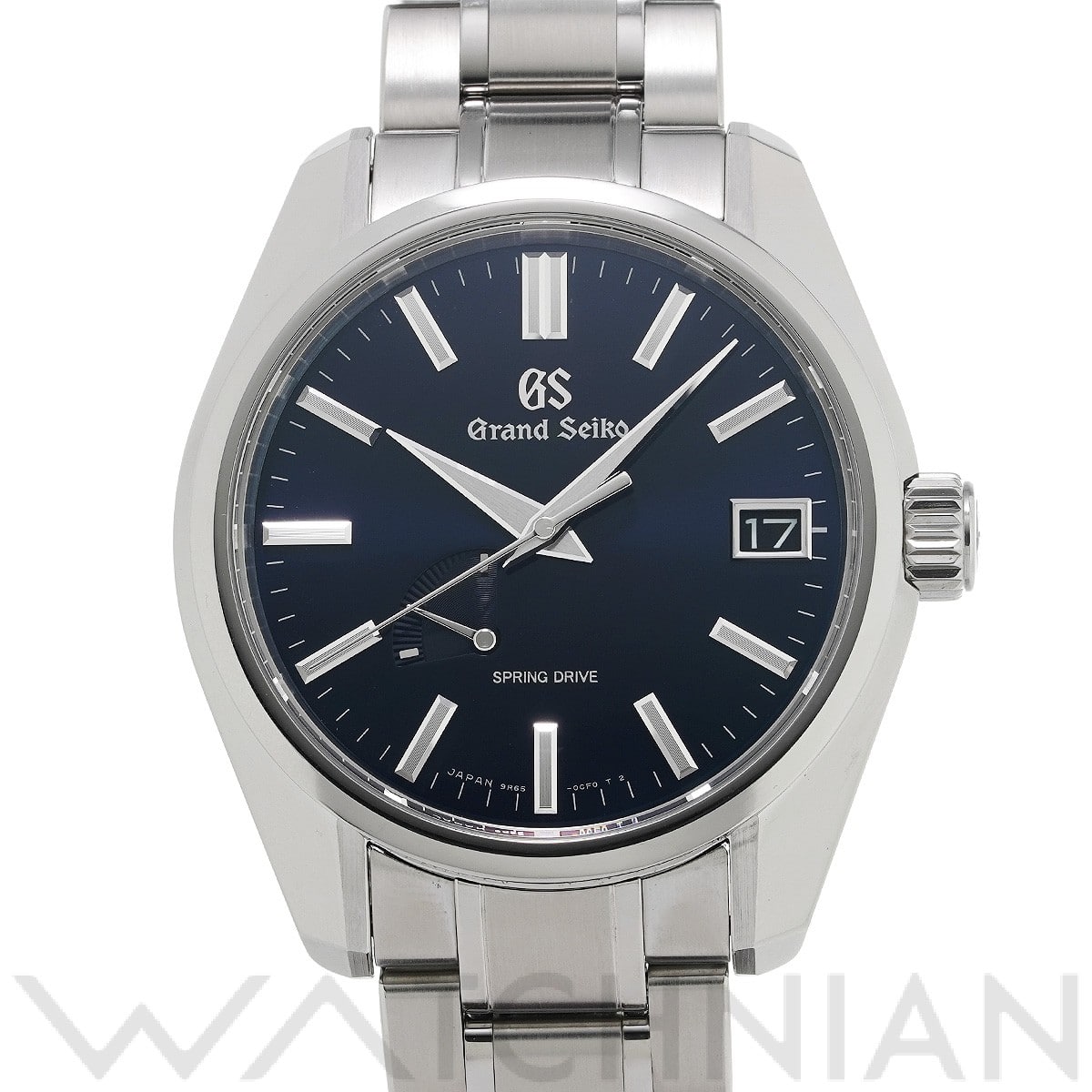 グランドセイコー / Grand Seiko ヘリテージコレクション スプリングドライブ SBGA375 ミッドナイトブルー メンズ 時計 【中古】【wristwatch】