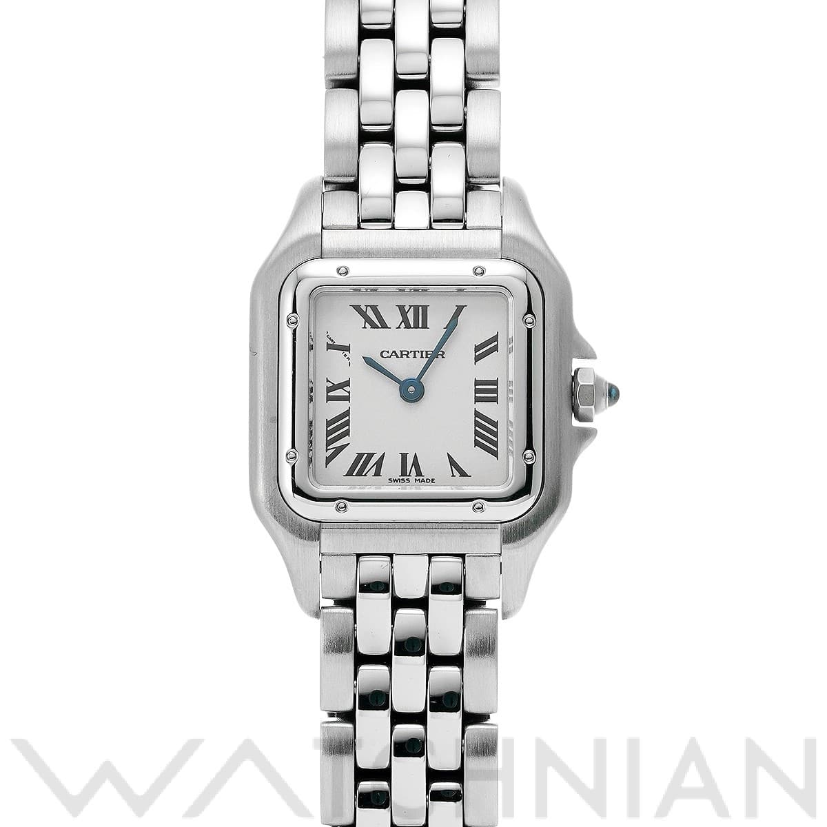 カルティエ パンテール SM W25033P5 シルバー レディース 時計 【中古】【wristwatch】