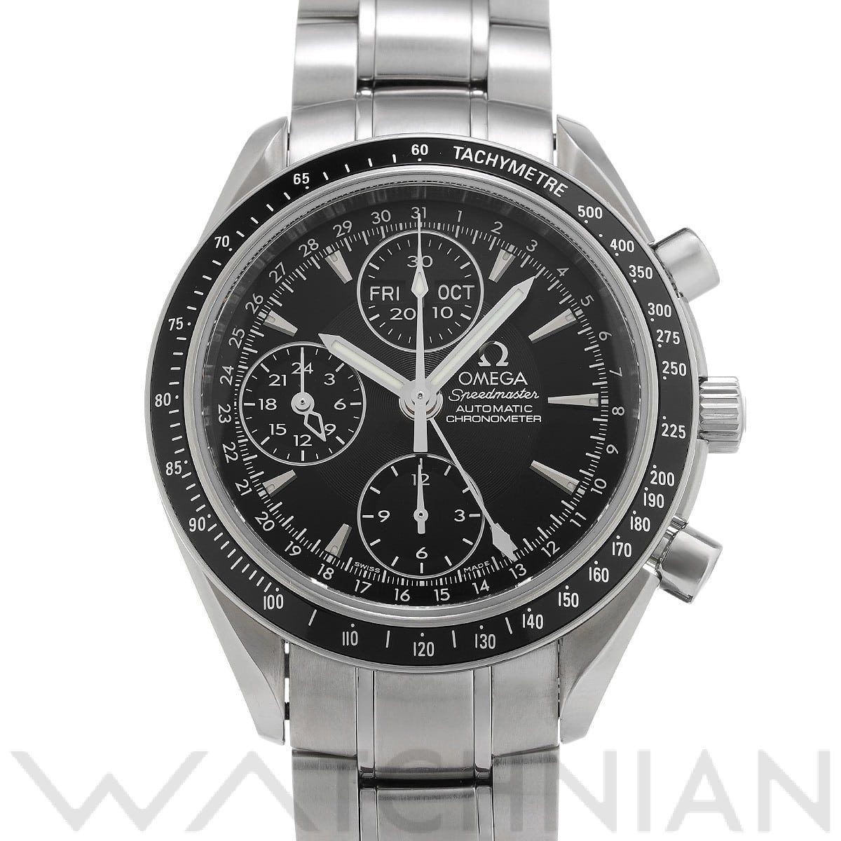 オメガ / OMEGA スピードマスター トリプルカレンダー 3220.50 ブラック メンズ 時計 【中古】【wristwatch】