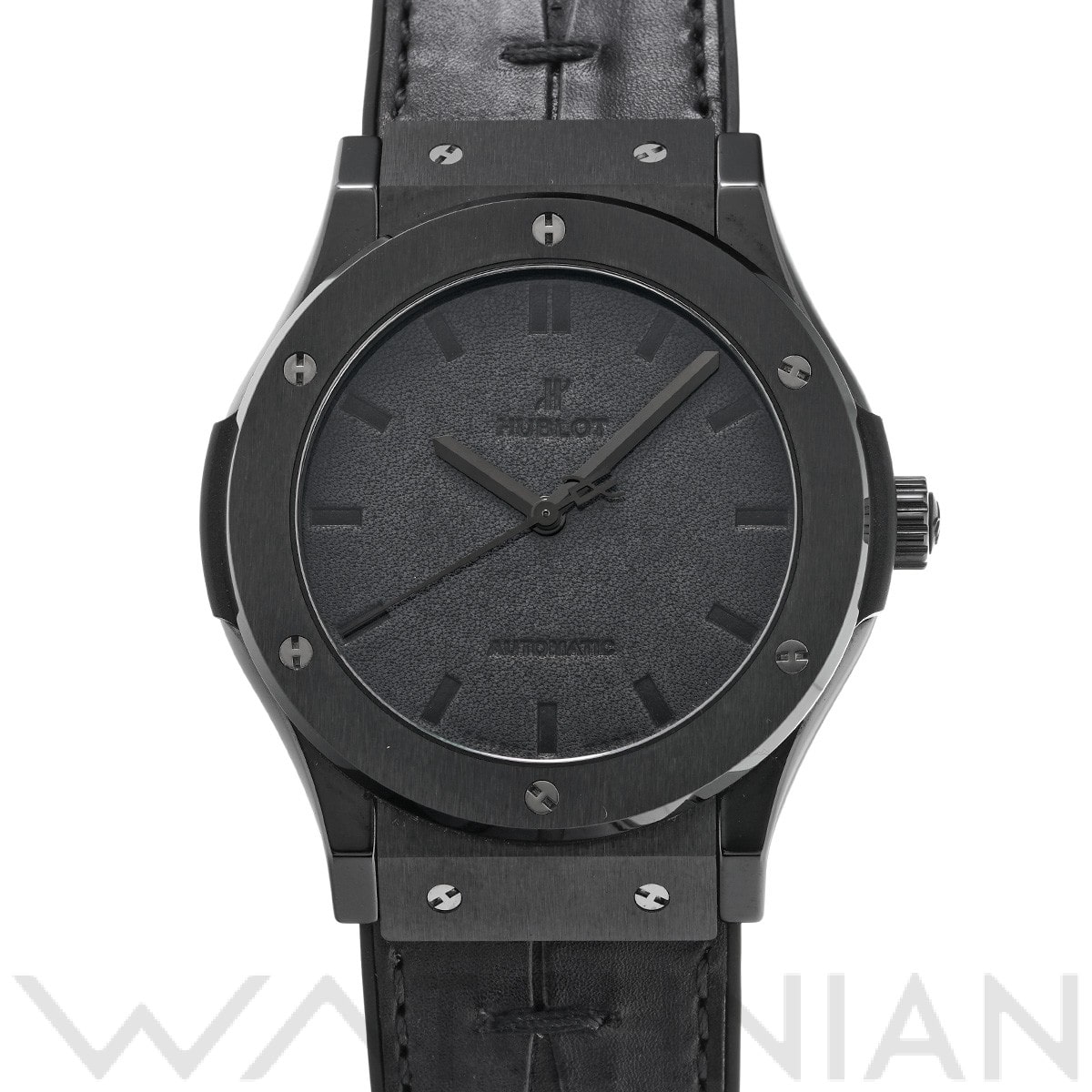 ウブロ クラシックフュージョン ベルルッティ オールブラック 511.CM.0500.VR.BER16 ブラック メンズ 時計 【中古】【wristwatch】