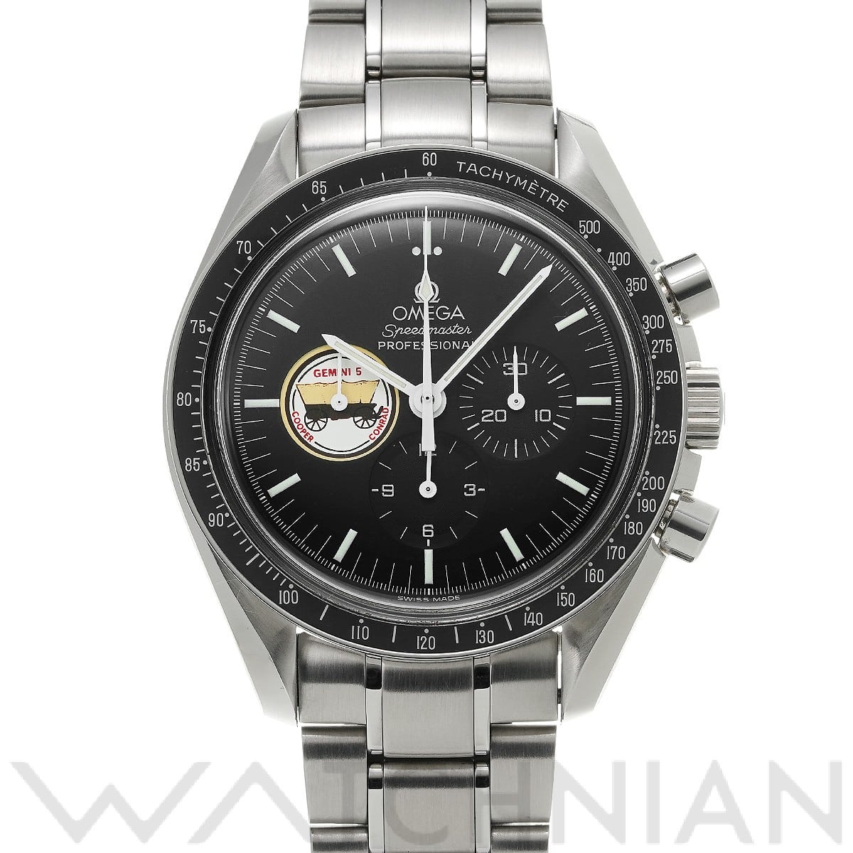 オメガ / OMEGA スピードマスター プロフェッショナル ミッションズ ジェミニ5号 3597.03 ブラック メンズ 時計 【中古】【wristwatch】