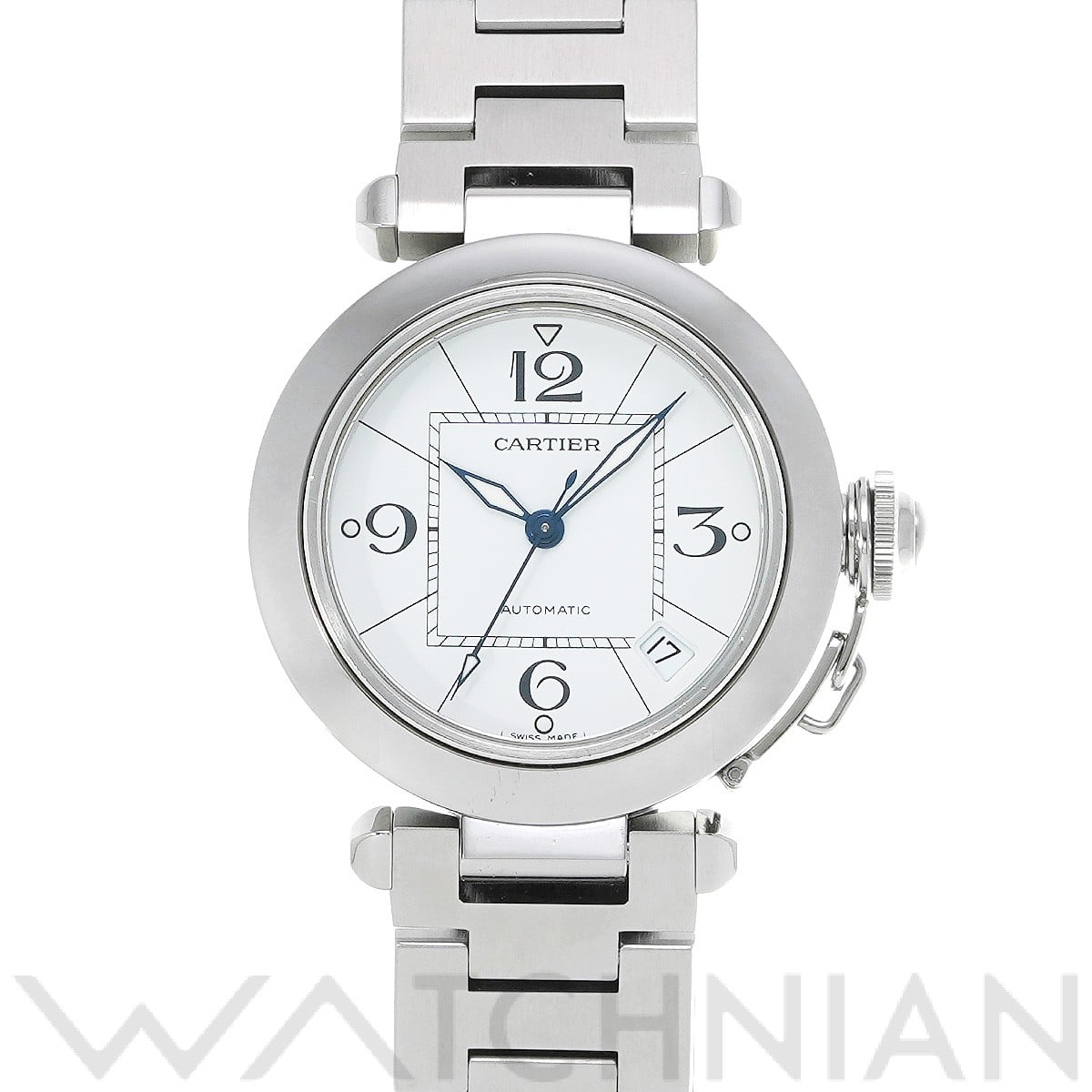 カルティエ / CARTIER パシャC W31074M7 ホワイト ユニセックス 時計 【中古】【wristwatch】