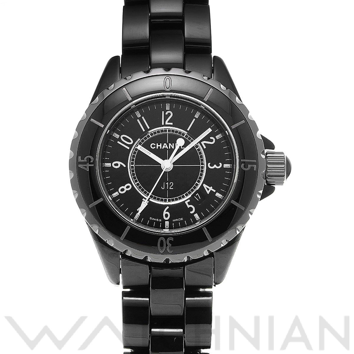 シャネル / CHANEL J12 33MM H0682 ブラック レディース 時計 【中古】【wristwatch】