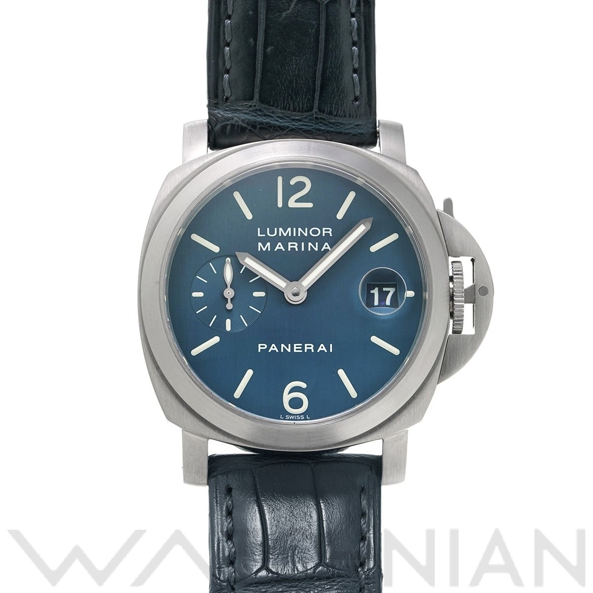 パネライ / PANERAI ルミノールマリーナ オートマティック PAM00070 ブルー メンズ 時計 【中古】【wristwatch】