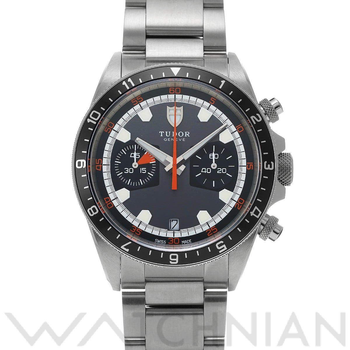 チューダー / チュードル / TUDOR ヘリテージ クロノ 70330N グレー/ブラック メンズ 時計 【中古】【wristwatch】